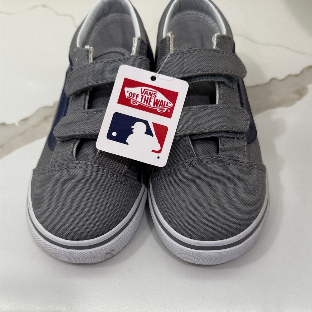 Vans Kids Sneakers in Gray and Blue